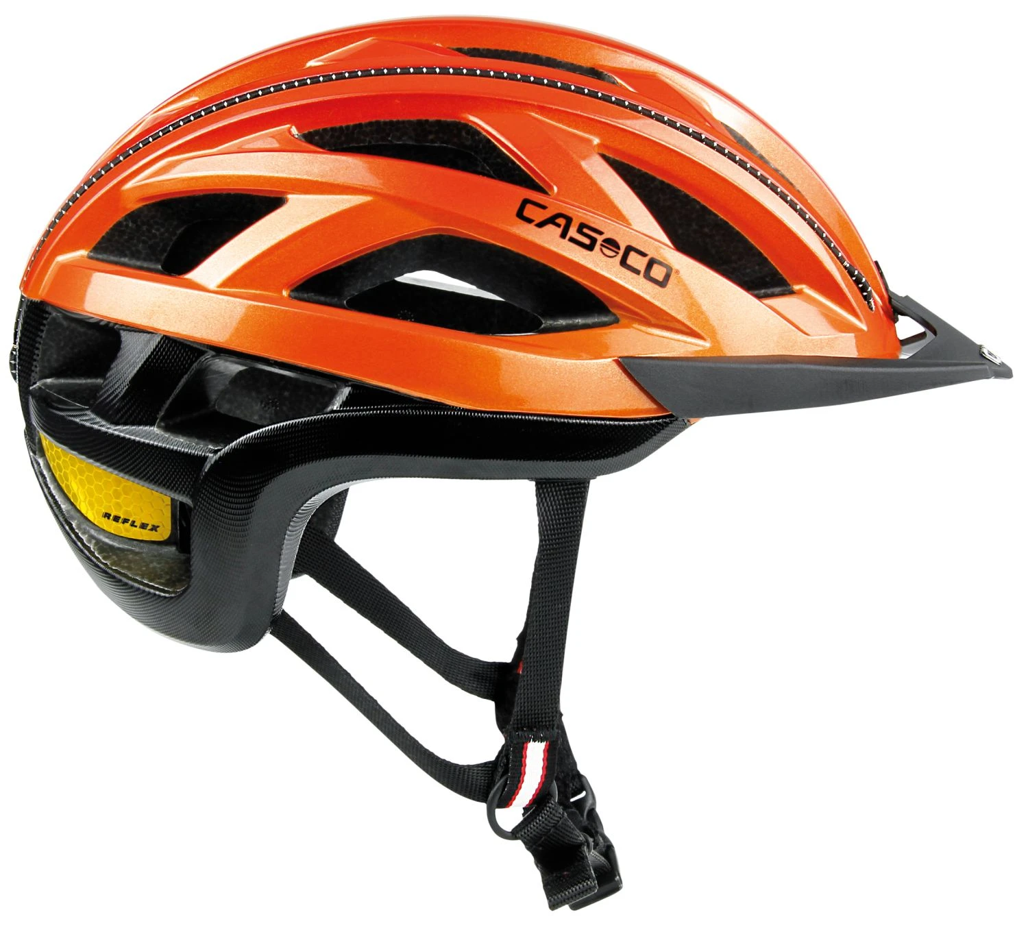 CASCO Cuda 2 Fahrradhelm - Orange-glanz 3 CASCO Cuda 2 Fahrradhelm - Orange-glanz