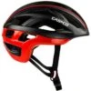 CASCO Cuda2 Strada Rennradhelm - Schwarz-rot-Struktur -Günstig Fahrradzubehör CASCO CUDA2 STRADA SPORT black structure red Shiny side rgb 800px 96dpi 04 1634