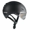 CASCO Roadster Plus Visier Fahrradhelm - Schwarz Matt 1 CASCO Roadster Plus Visier Fahrradhelm - Schwarz Matt -Günstig Fahrradzubehör Casco Roadster Fahrradhelm mit Visier schwarz matt