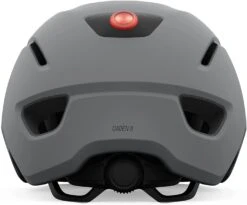 Giro Caden II LED Fahrradhelm - Matte Grey -Günstig Fahrradzubehör Giro Caden II LED City Fahrradhelm mit Ruecklicht mat grey 4