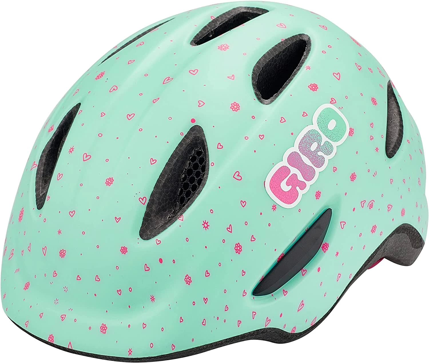 Giro Scamp Kinder Fahrradhelm - Matte Screaming Teal 3 Giro Scamp Kinder Fahrradhelm - Matte Screaming Teal