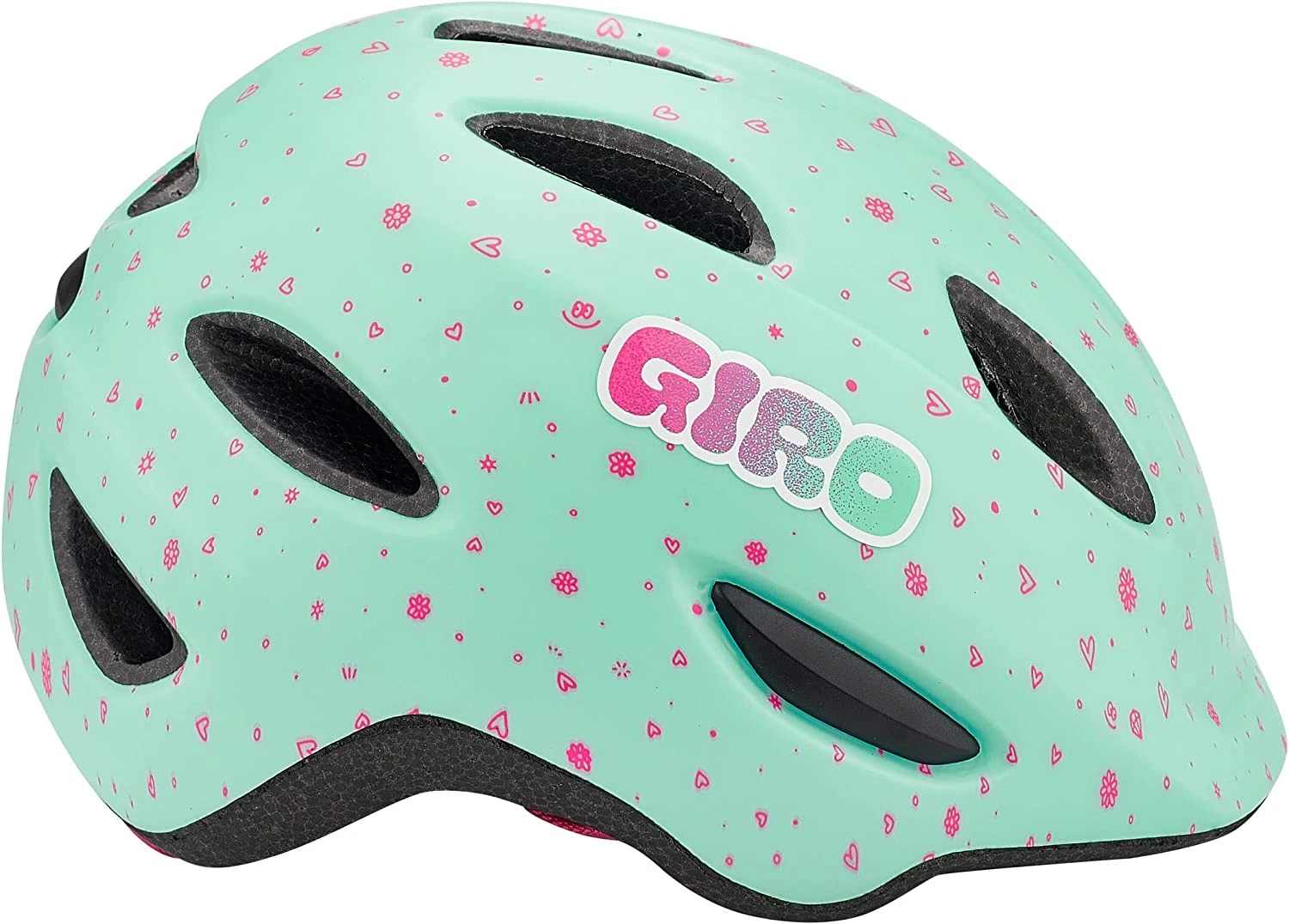 Giro Scamp Kinder Fahrradhelm - Matte Screaming Teal 6 Giro Scamp Kinder Fahrradhelm - Matte Screaming Teal – Bild 4