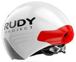 Rudy Project The Wing Triathlon/Timetrail Helmet - White Shiny -Günstig Fahrradzubehör Rudy Project Aero Triathlon Helmet Helm The wing white shiny hl730001 4