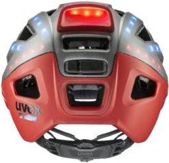 Uvex Finale 2.0 Light Fahrradhelm-silver Red Mat -Günstig Fahrradzubehör S41004302 uvex finale light 2 0 Fahrradhelm mit LED Licht Sensor 5
