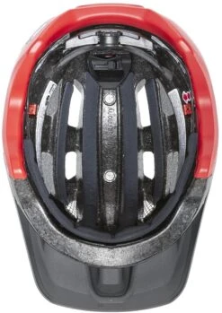 Uvex Finale 2.0 Light Fahrradhelm-silver Red Mat -Günstig Fahrradzubehör S41004302 uvex finale light 2 0 Fahrradhelm mit LED Licht Sensor 7