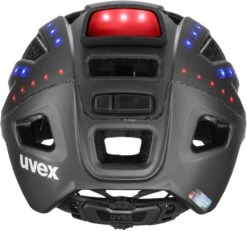 Uvex Finale 2.0 Light Fahrradhelm-black-silver Mat -Günstig Fahrradzubehör S41004302 uvex finale light 2 0 Fahrradhelm mit LED Licht Sensor black mat 4