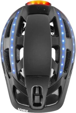 Uvex Finale 2.0 Light Fahrradhelm-black-silver Mat -Günstig Fahrradzubehör S41004302 uvex finale light 2 0 Fahrradhelm mit LED Licht Sensor black mat 6a