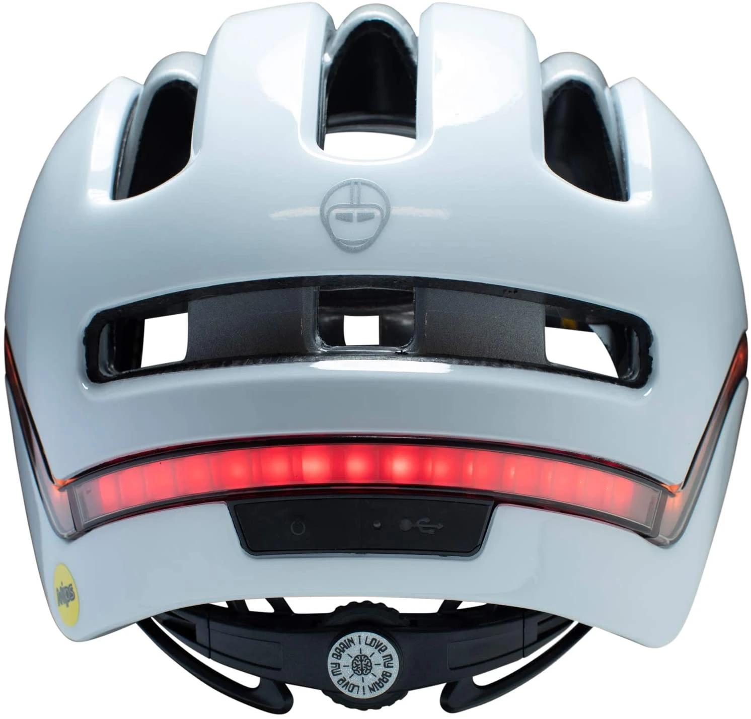 Nutcase Vio MIPS Light Fahrradhelm-Blanco Gloss 4 Nutcase Vio MIPS Light Fahrradhelm-Blanco Gloss – Bild 2