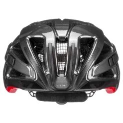 Uvex Active Fahrradhelm - Anthracite Red -Günstig Fahrradzubehör uvex active anthracite red shiny S4104310215 1