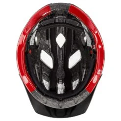 Uvex Active Fahrradhelm - Anthracite Red -Günstig Fahrradzubehör uvex active anthracite red shiny S4104310215 4