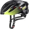 Uvex Boss Race Rennradhelm - Black - Lime -Günstig Fahrradzubehör uvex boss race Rennradhelm black lime 1