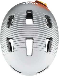 Uvex City 4 WE Fahrradhelm - White Grey Mat -Günstig Fahrradzubehör uvex city 4 WE Fahrradhelm Frauen Damen white grey mat 5