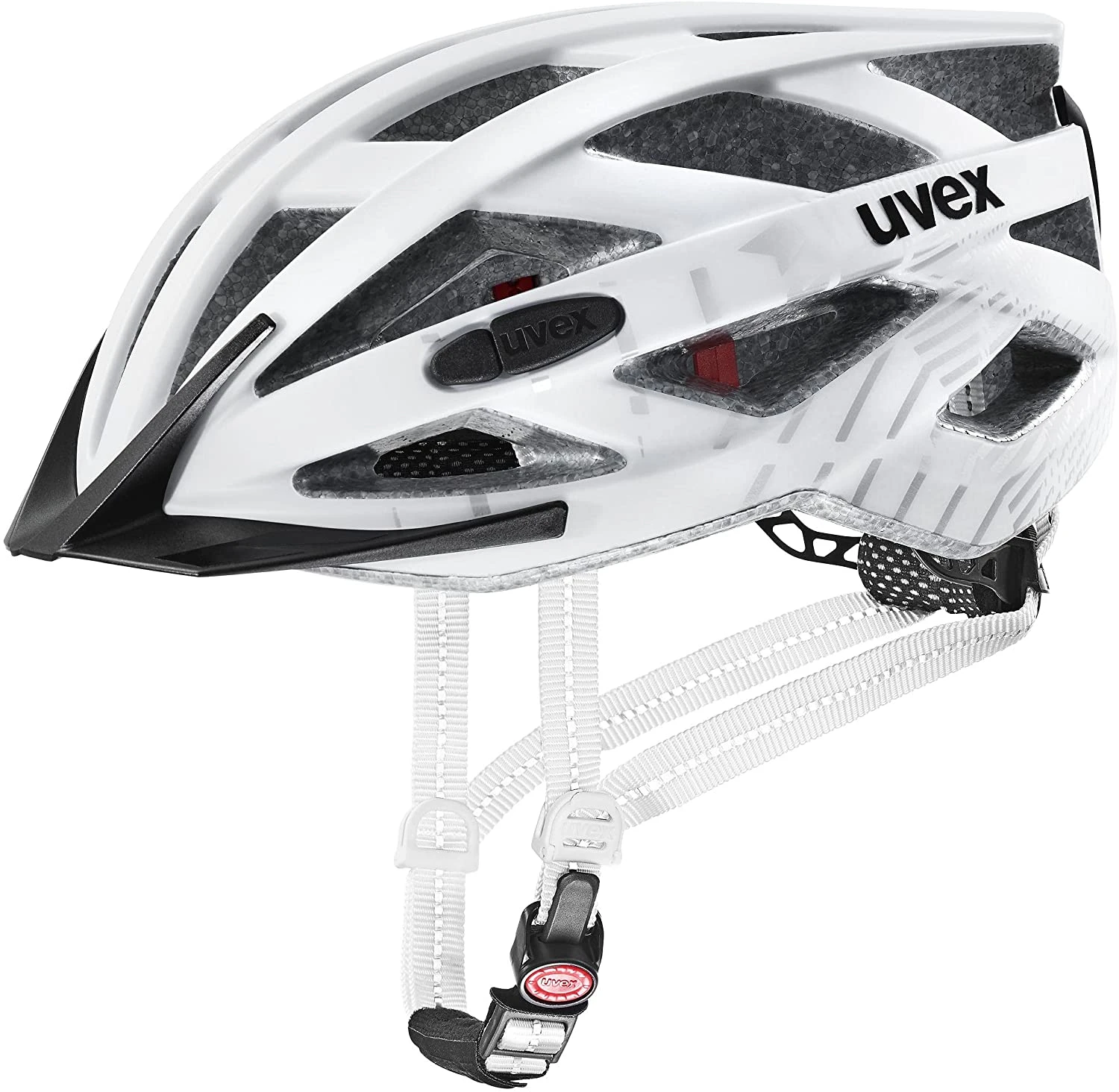 Uvex City I-vo Fahrradhelm - White Black Mat 3 Uvex City I-vo Fahrradhelm - White Black Mat