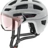 Uvex Finale Visor Vario Visier Fahrradhelm - Pap Mat -Günstig Fahrradzubehör uvex finale visor Vario Fahrradhelm pap mat 1