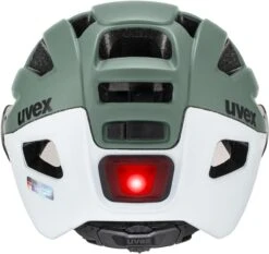 Uvex Finale Visor Vario Visier Fahrradhelm - Moss Green-cloud Matt -Günstig Fahrradzubehör uvex finale visor v Fahrradhelm mit selbsttoenendem Visier moos green mat 5