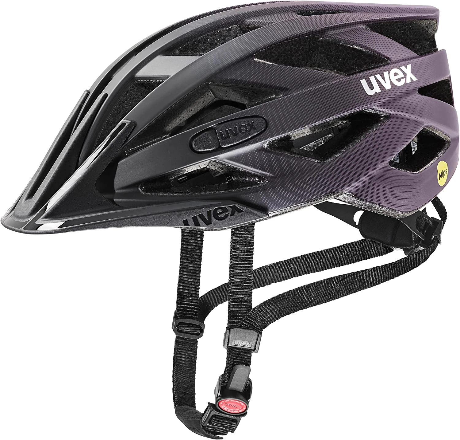 Uvex I-vo Cc MIPS Fahrradhelm - Black-plum Mat 3 Uvex I-vo Cc MIPS Fahrradhelm - Black-plum Mat
