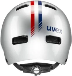 Skaterhelm Uvex Kid 3 - Race Silver -Günstig Fahrradzubehör uvex kid 3 Fahrradhelm race silver 3