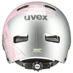 Skaterhelm Uvex Kid 3 - Silver-rose -Günstig Fahrradzubehör uvex kid 3 Kinderfahrradhelm silver rose 4a