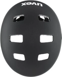 Skaterhelm Uvex Kid 3 Cc - Black Mat -Günstig Fahrradzubehör uvex kid 3 cc kinder skaterhelm fahrradhelm black mat 5