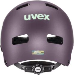 Skaterhelm Uvex Kid 3 Cc - Plum-mint Mat -Günstig Fahrradzubehör uvex kid 3 cc kinder skaterhelm fahrradhelm plum mint mat 3