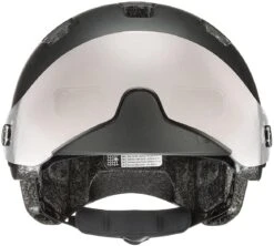 Uvex Rush Visor Visier Fahrradhelm - Dark Silver Mat -Günstig Fahrradzubehör uvex rush visor Visier Fahrradhelm mit Ruecklicht dark silver mat 3