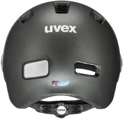 Uvex Rush Visor Visier Fahrradhelm - Dark Silver Mat -Günstig Fahrradzubehör uvex rush visor Visier Fahrradhelm mit Ruecklicht dark silver mat 4
