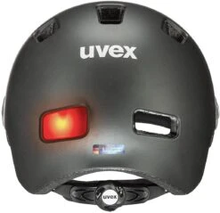Uvex Rush Visor Visier Fahrradhelm - Dark Silver Mat -Günstig Fahrradzubehör uvex rush visor Visier Fahrradhelm mit Ruecklicht dark silver mat 5