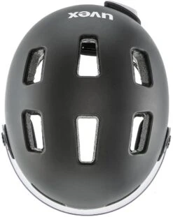 Uvex Rush Visor Visier Fahrradhelm - Dark Silver Mat -Günstig Fahrradzubehör uvex rush visor Visier Fahrradhelm mit Ruecklicht dark silver mat 7