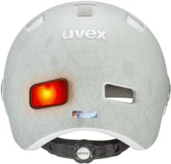 Uvex Rush Visor Visier Fahrradhelm - Papyrus Grey Mat -Günstig Fahrradzubehör uvex rush visor Visier Fahrradhelm mit Ruecklicht papyrus grey mat 4