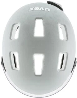 Uvex Rush Visor Visier Fahrradhelm - Papyrus Grey Mat -Günstig Fahrradzubehör uvex rush visor Visier Fahrradhelm mit Ruecklicht papyrus grey mat 7