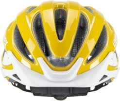 Uvex True Fahrradhelm - Sunbee-white -Günstig Fahrradzubehör uvex true damen fahrradhelm gelb sunbee white 2