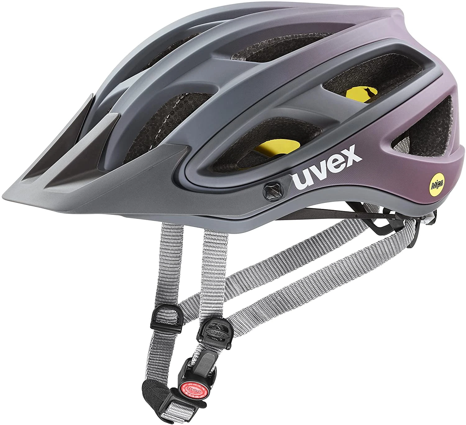 Uvex Unbound MIPS Fahrradhelm - Anthracite Plum Mat 3 Uvex Unbound MIPS Fahrradhelm - Anthracite Plum Mat